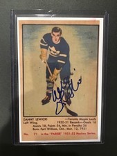 Danny Lewicki  Autograph 4x6 R.C. photo. TTM