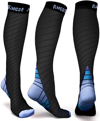 BLACKROX Calze A Compressione Sportive Uomo Donna – Astropreform, Anti-fatica Per Running E Viaggi