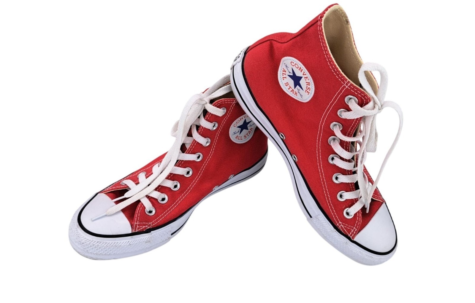 Converse Chuck Taylor All Star Red High-Top Sneakers Women Size 9 Men 7 Canvas