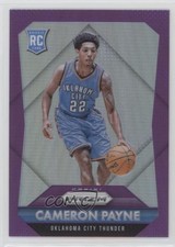 2015-16 Panini Prizm Rookies Purple Prizm 88/99 Cameron Payne #312 2d9