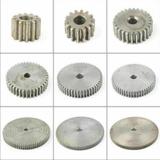 1 Mod 12T-150T Spur Gear 45 Steel Motor Pinion Gear 10mm Thickness 1PC