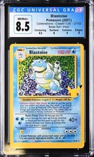CGC 8.5 OC Blastoise Holo 2/102 Celebrations 25th Anniversary Pokemon Card PSA