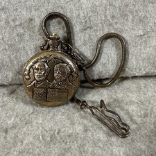 VTG LUXURY ANTIMAGNETIC POCKET WATCH WITH CHAIN- CIVIL WAR