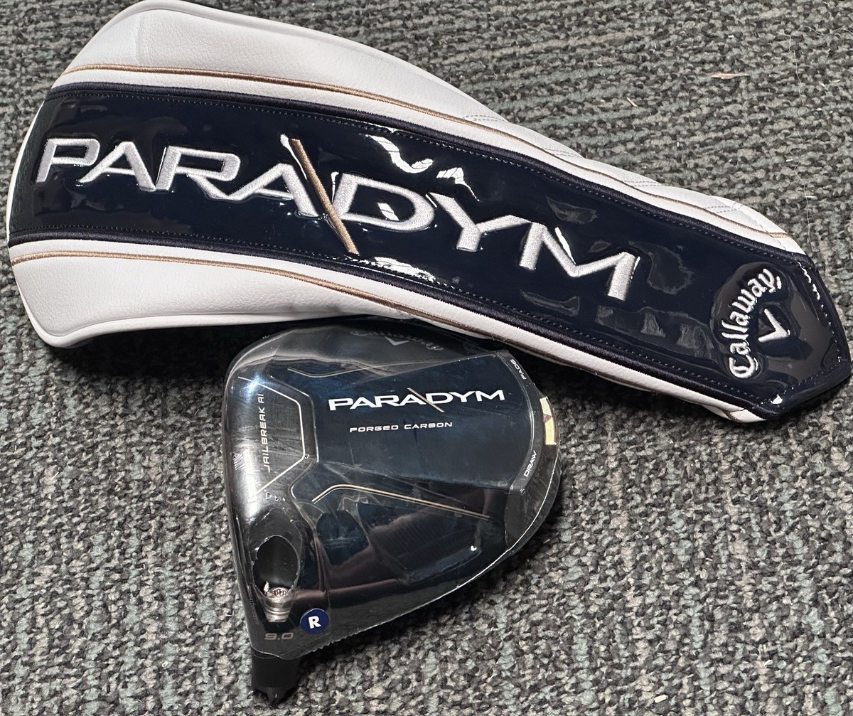 キャロウェイ　PARADYM ♦︎♦︎♦︎S ドライバー 9.0° ヘッドカバー付き Callaway Paradym Driver 9* Degree LEFT Hand Head Only w