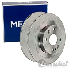 2X MEYLE BREMSSCHEIBEN 251mm HINTEN PASSEND FÜR MAZDA 323 MX-3 MX-5