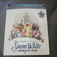 SNOW WHITE THE SEVEN DWARFS Disney Movie Club Exclusive BLU-RAY DVD DIGITAL