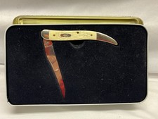Case XX Bone Medium Folding Toothpick Knife 610094 Brand New with Box