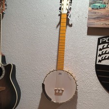 Gretsch 6-String Banjo Closed Back Natural Gloss Remo Head CDB1417351