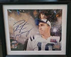 Peyton Manning Colts FRMD Signed 8x10 Super Bowl XLI Smoke in Background Photo