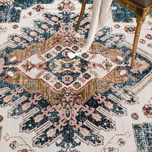 Hall Way Runner Rug Vintage Entrance Rug Plush Distressed Persian Carpet 80x300 - Picture 4 of 8