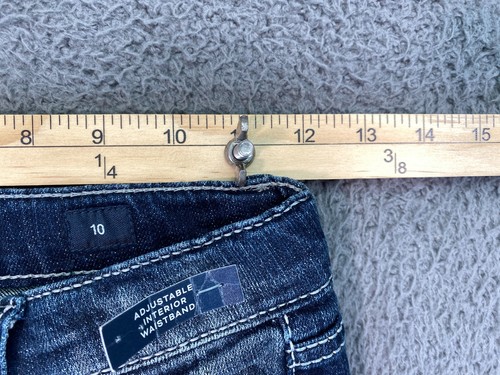 BKE Conner Straight Jeans Youth 10 (23x25) Adjustable Waist Denim - Picture 6 of 20