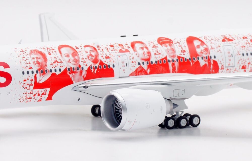 Inflight B-773-JNA Swiss Boeing 777-300ER People HB-JNA Diecast 1