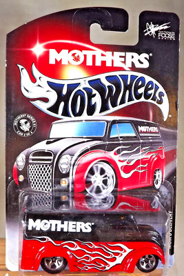 2002 Hot Wheels Foose Mothers Series #1 2/4 MOM'S DELIVERY Black-Red w/5 Spokes