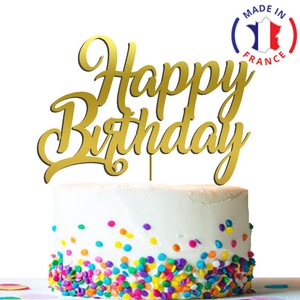 Cake Toppers Brillant Gateau Anniversaire Happy Birthday Or Argent Miroir Ebay Cake Toppers Brillant Gateau Anniversaire Happy Birthday Or Argent Miroir Ebay
