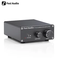 Fosi Audio TP-02 Bluetooth 5.0 Stereo Amplifier 220W Subwoofer Bass Mini Amps