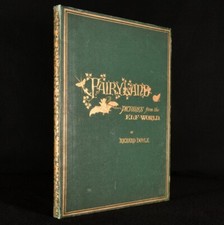1870 In Fairyland A Series of Pictures from the Elf-World Richard Doyle Willi...