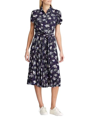 Chaps Blue Floral Woman's Dress Size M | eBay Chaps Blue Floral Woman's Dress Size M | eBay