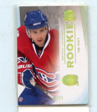 TOM PYATT 2009-10 Upper Deck The Cup Gold Parallel Rookie Card #D /25 Canadians