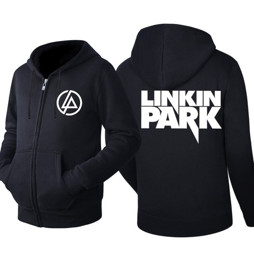 Linkin Park Print Hoodie Hooded Coat 