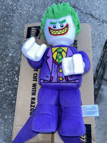 LEGO Batman Movie Joker 13" peluche jouet en peluche NEUF !!! - Photo 1/4