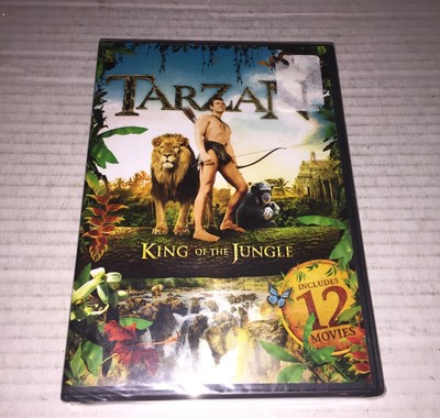 Tarzan King Of The Jungle 12 Movie Collection Dvd 2 Disc Set 1918 1958 Brand New Ebay