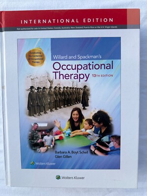 Willard und Spackmans Ergotherapie 13. Auflage