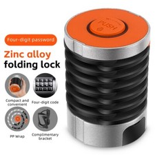 WEST BIKING 4 Digit Code Zinc Alloy Anti-theft Foldable Bike Bicycle Safety Lock