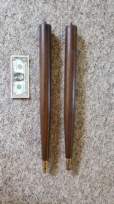 PAIR of Vintage 21'' Tapered Table / Desk Legs Paul McCobb Planner Group?