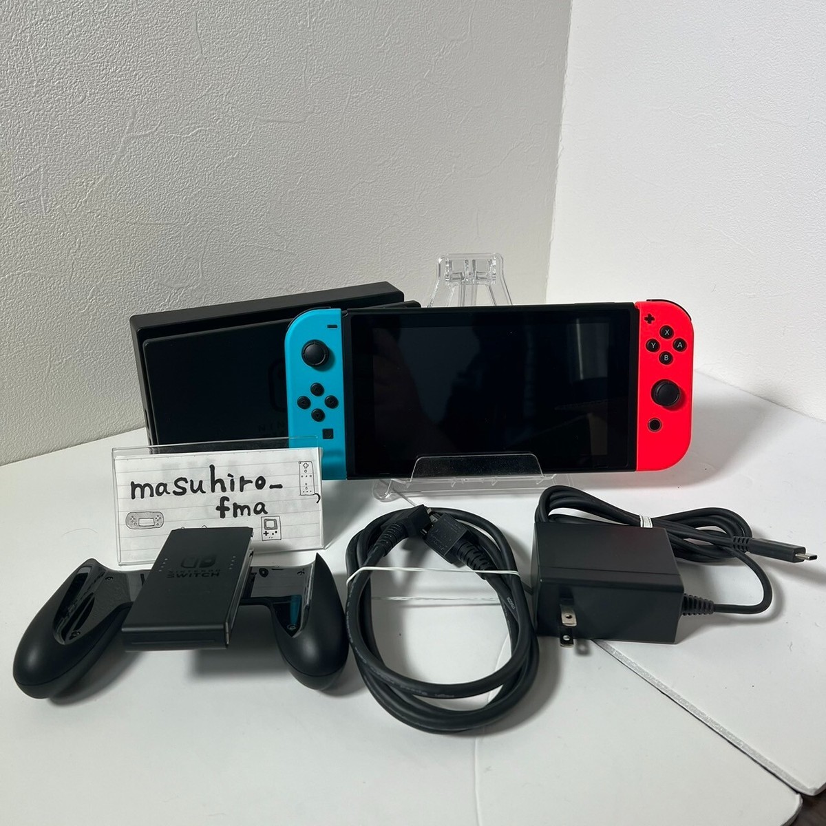 Nintendo Switch Console HAC-001 Joy Con Dock Grip Charger HDMI | eBay