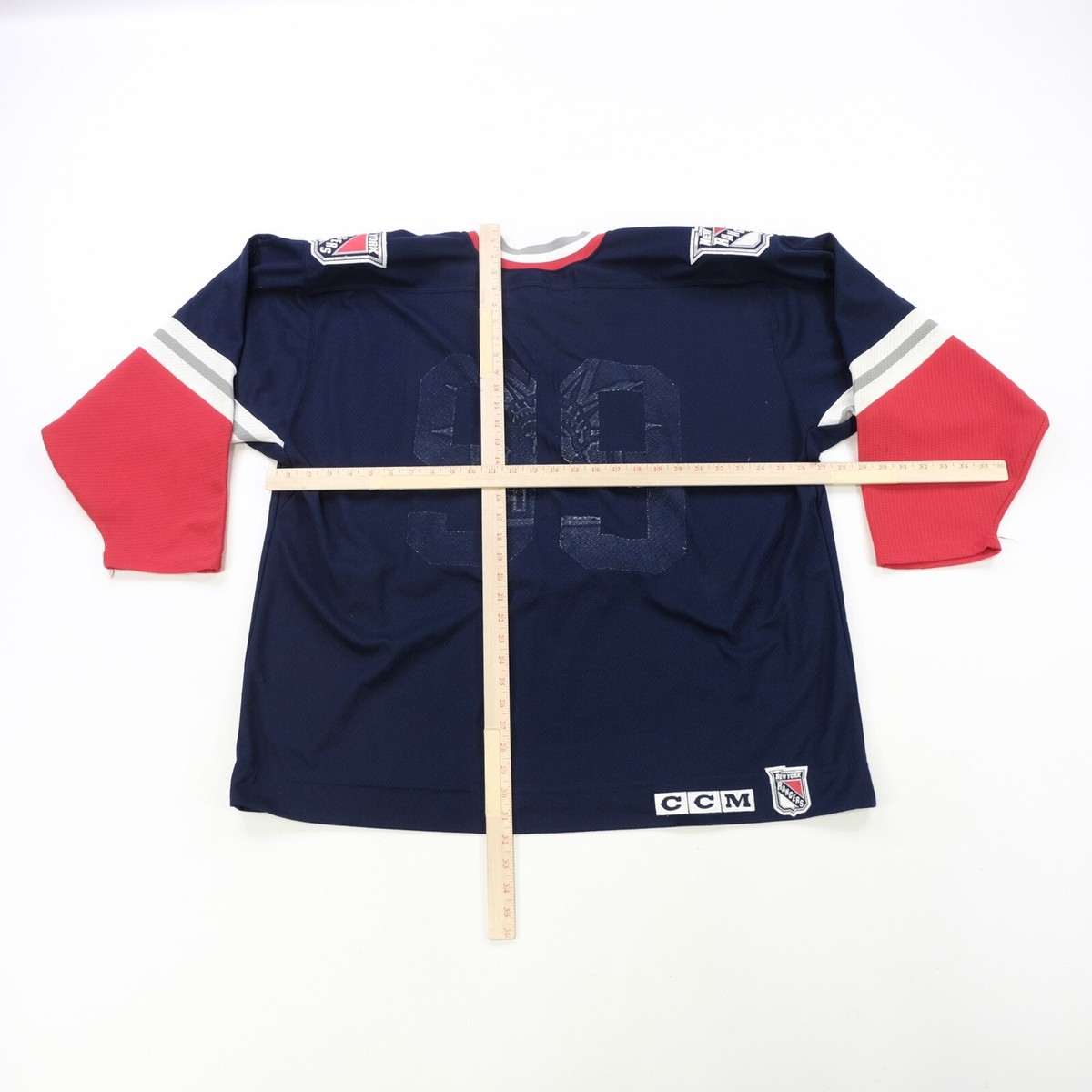 Rare VTG CCM Wayne Gretzky New York Rangers NHL Hockey Rare VTG CCM Wayne Gretzky New York Rangers NHL Hockey