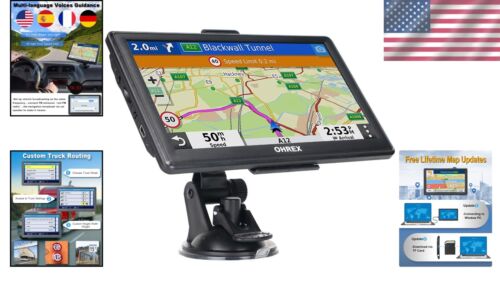7-Inch Truck GPS Navigation with Lifetime Updates & Custom Routing Solutions - Picture 2 of 9