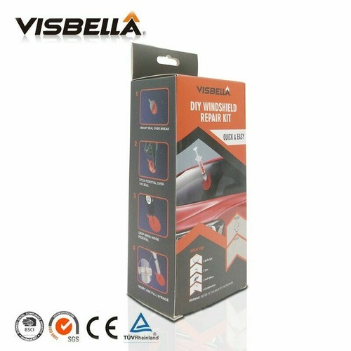 Visbella DIY Windshield Windscreen Repair Kit for Glass Chips and Cracks - Imagen 2 de 11