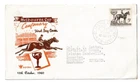 12/10/1960 Australia FDC - Melbourne Cup Centenary -Clarence St. Sydney Postmark