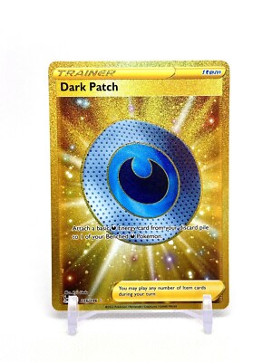 dark patch pokemon card gold Pokemon - Dark Patch 216/196 Lost Origin main image 0