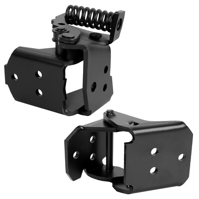 FOR 1978-1988 Monte Carlo Regal Cutlass Black Door Hinges Left Driver Side