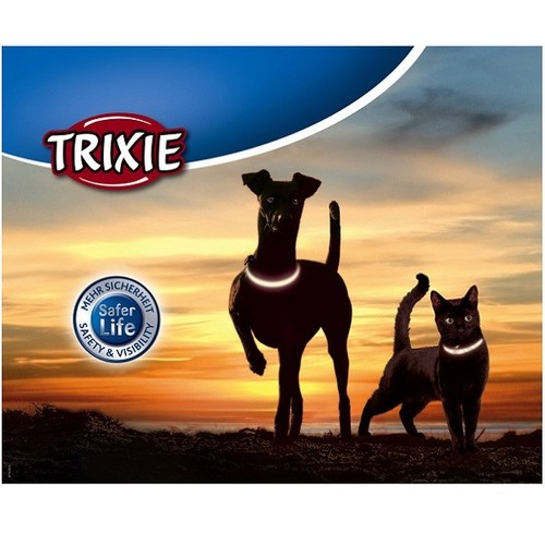 Trixie Flashing Tag for Dog & Cat Collar LED Flasher Light Modes I.D Safer Life - Picture 2 of 14