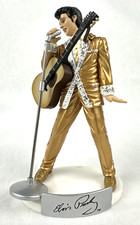 Elvis Presley Gold Suit Christmas Ornament, Trevco 2002, w/ Box, READ, Free Ship