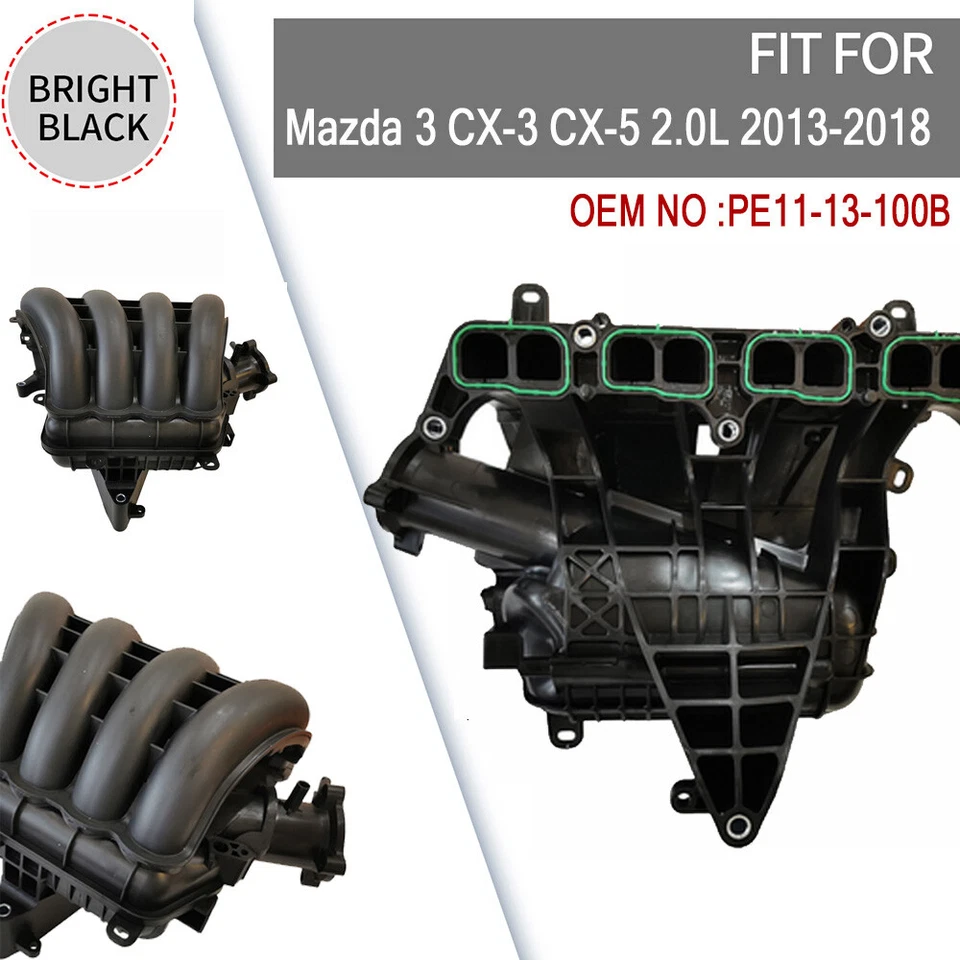 PE11-13-100B Intake Manifold Fit 2014-2018 Mazda 3 Mazda CX-3;2013-2016 CX-5 2.0 Foto 2 de 4