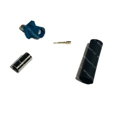 Fakra Z Male Neutral Crimp Solder Connector for RG58 LMR195 RFC195 RG142 RG400