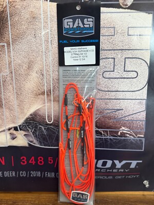 NEW Gas Bowstrings Mathews V3X 33 Flo Orange  XV String Cables PHASE 4 33