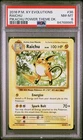 2016 Pokemon XY Evolutions #36 Raichu - PSA 8 - Pikachu Power Theme Deck