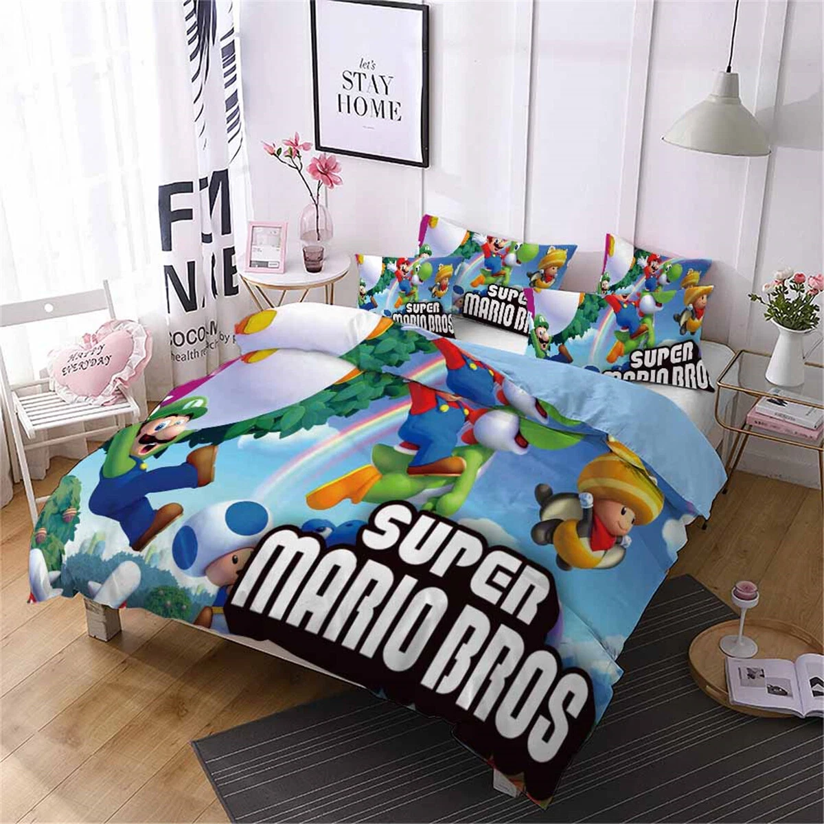 Super Mario Bedding Set, Bedroom Decoration