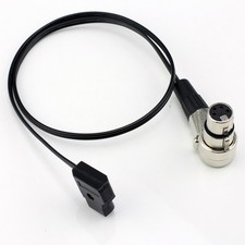 Anton Bauer D-tap / XLR 4pin Female Power Cable fr ARRI ALEXA RED Camera Monitor