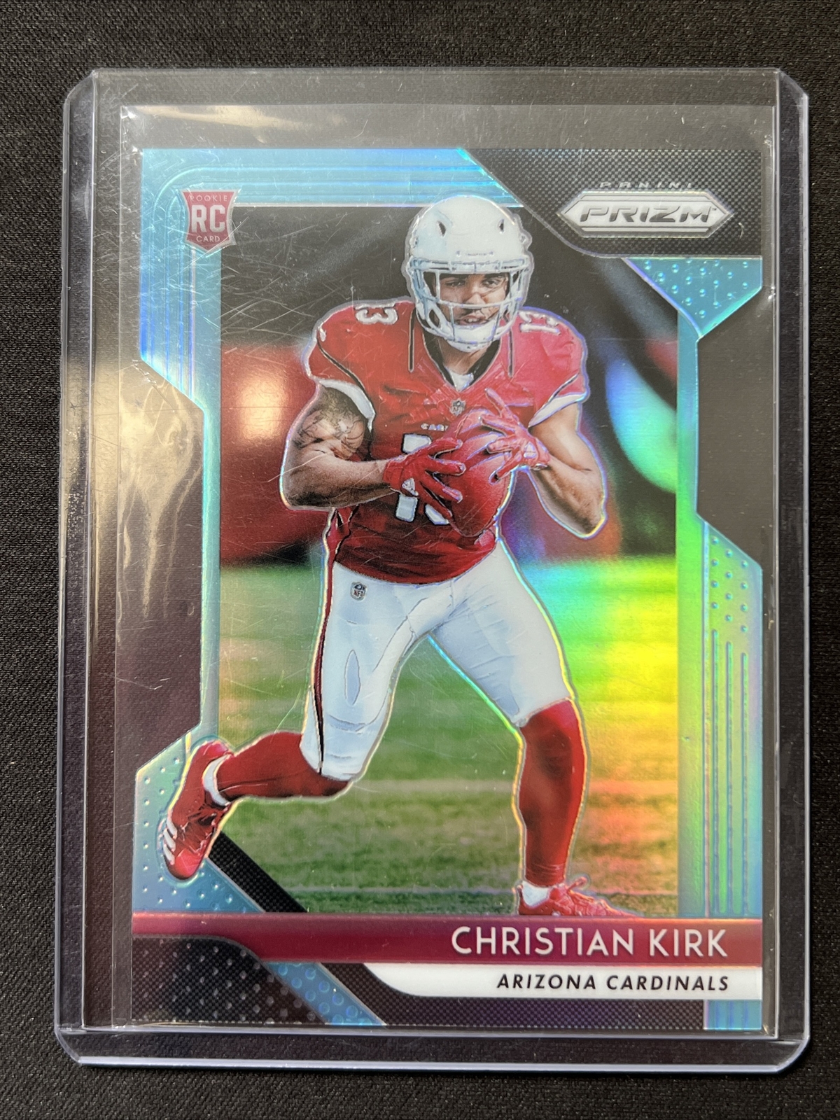 2018 Panini Prizm - Christian Kirk - Rookie Light Blue Die Cut /199