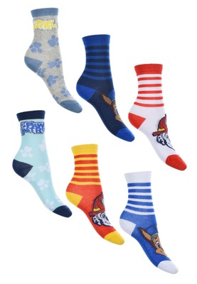 Paw Patrol Chase Marshall Kinder Jungen Socken 6 Paar Strümpfe Paket