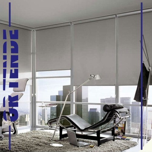 "BERLIN" CUSTOM PRODUCTION darkening roller curtain, made in italy - Picture 1 of 14