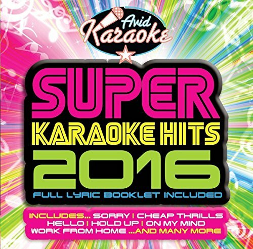 Super Karaoke Hits 2016 только на аудио CD - НЕ CDG