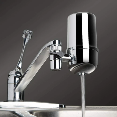 New Faucet Water Filter System Sink Mount Filtration Tap Purifier Cleaner DF2-CL - Picture 1 of 12