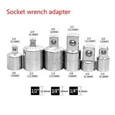 6Pcs Satz Steckschlüssel Adapter Nuss Set 1/4 3/8 1/2 auf 3/4 Zoll Werkzeug DE
