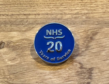 NHS Pin Badge - Nurse - Doctor - Student - 20 years Service